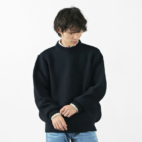 公式5 gauge Crewneck ニット トップス