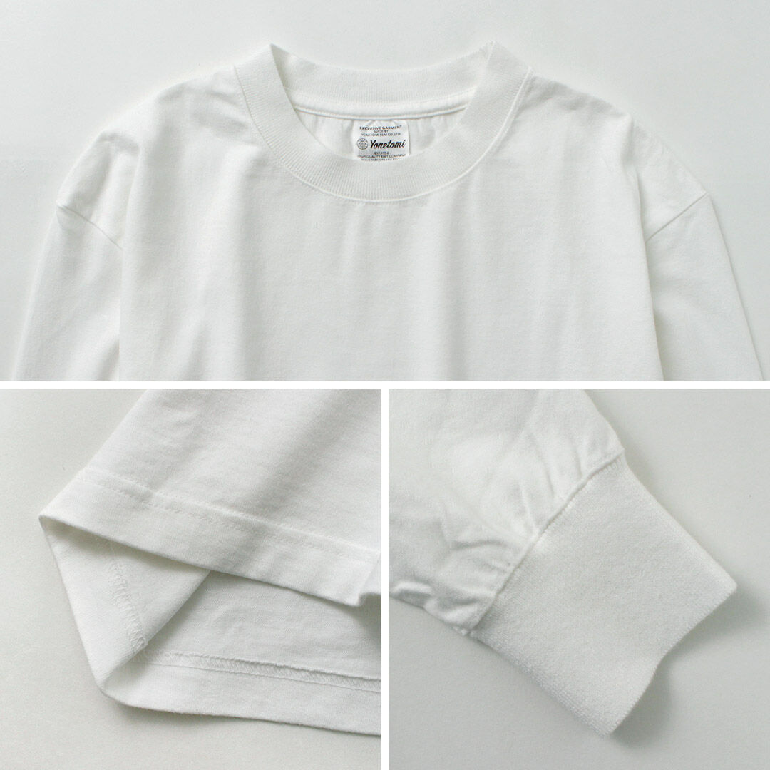 YONETOMI NEW BASIC New Basic T-Shirt L/S