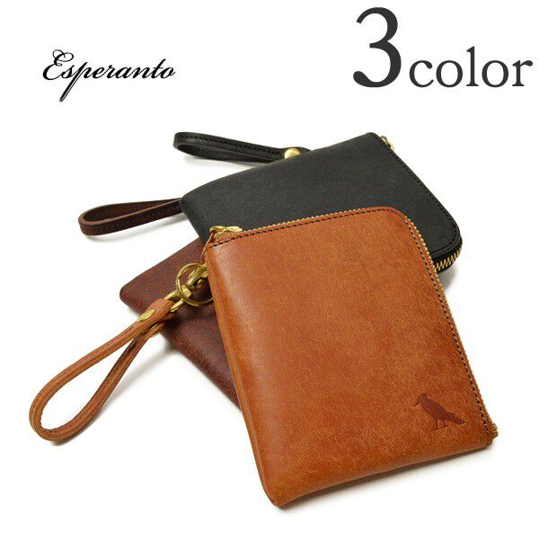 ESPERANTO ESP-6237 Pueblo leather mini wallet