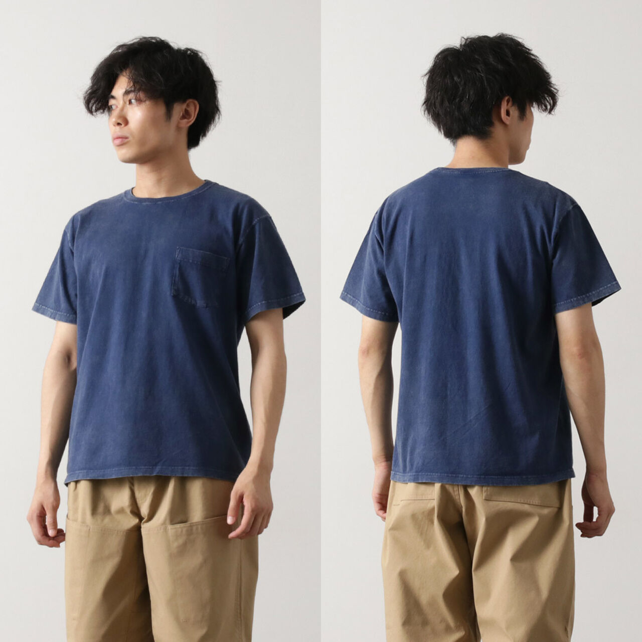 Short Sleeve Pocket T-Shirt Vintage Dye,, large image number 12