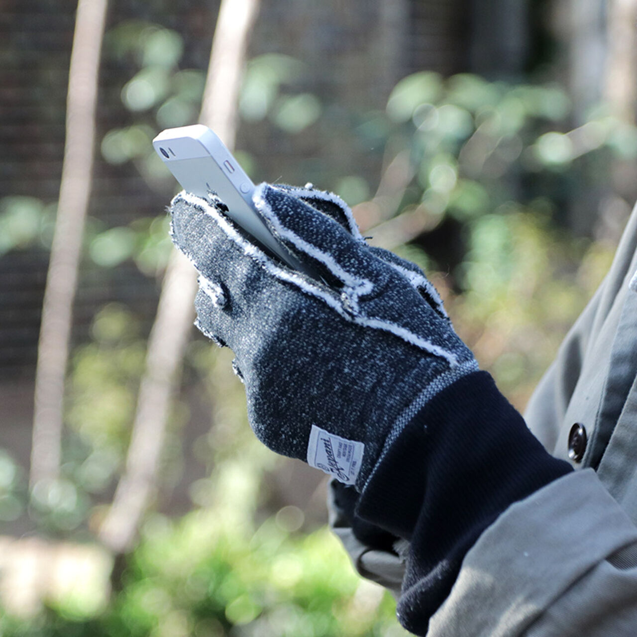 Raffy brushed-lining Sweat Gloves,, large image number 10