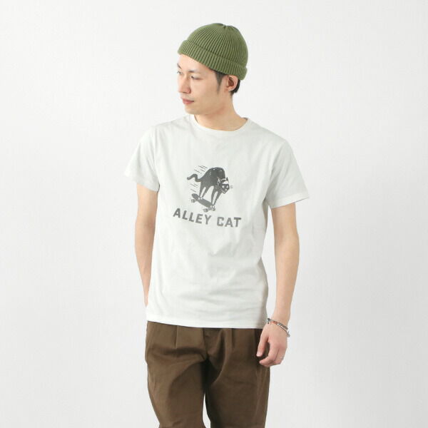 REMI RELIEF LW processed T-shirt (ALLEY CAT)