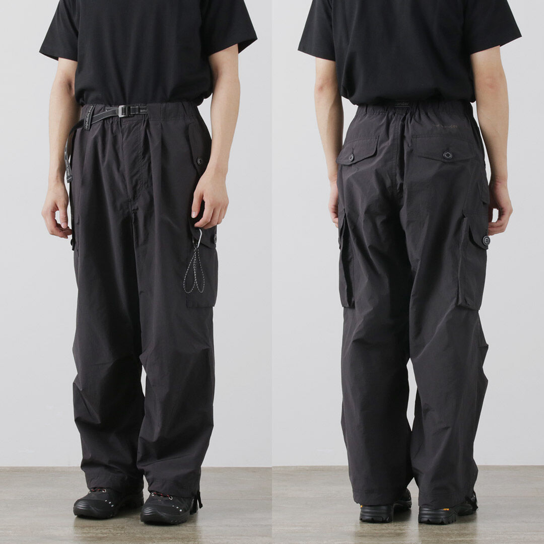 AND WANDER Oversized Cargo Pants