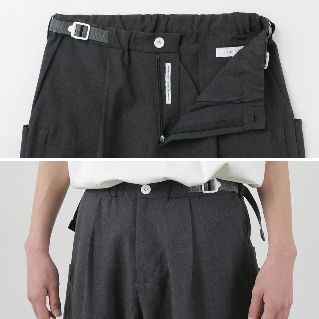 35” Capri Pants with Flat Front Elastic Waist - Ballin's LTD