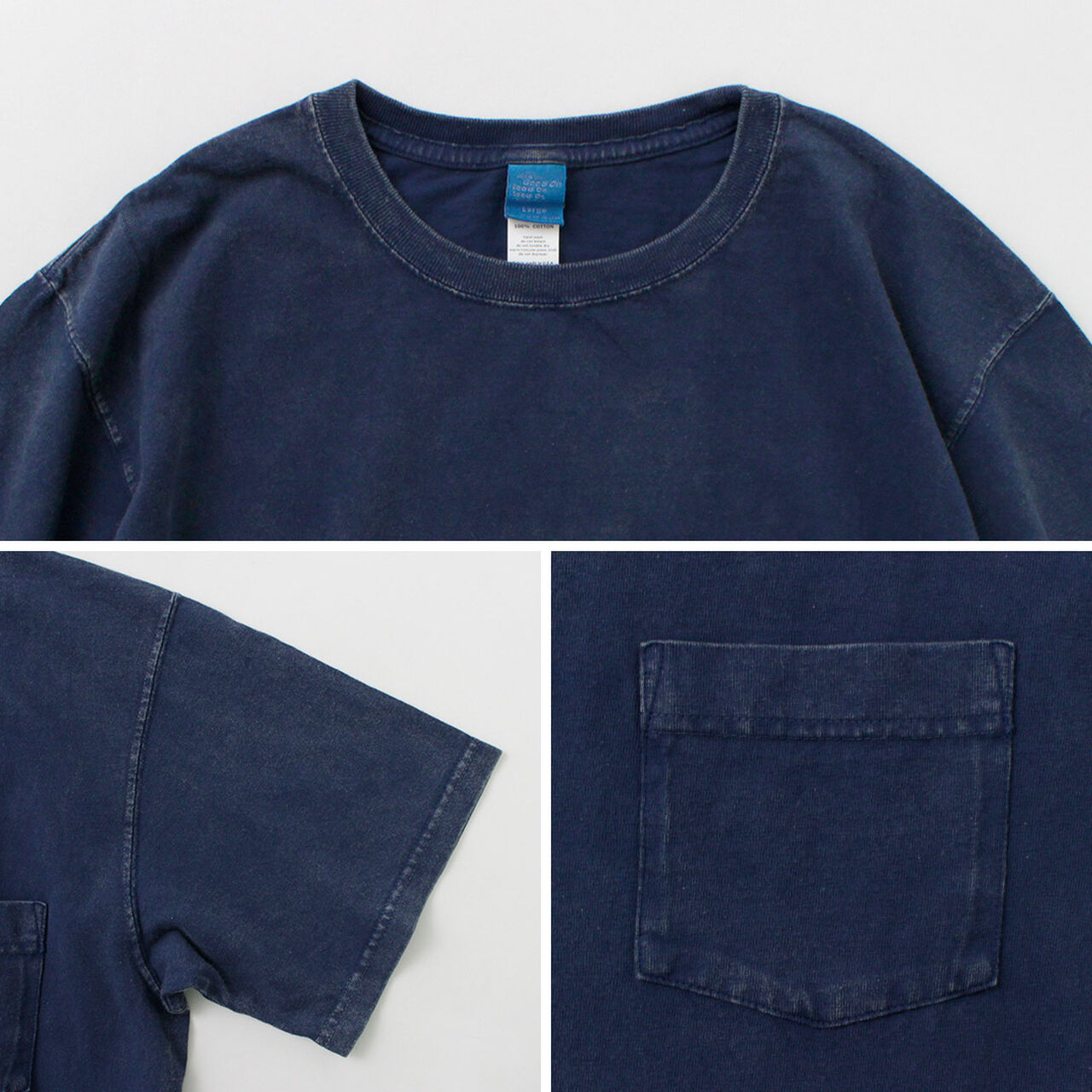 Short Sleeve Pocket T-Shirt Vintage Dye,, large image number 14