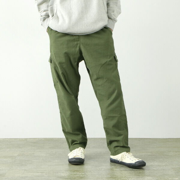 JAPAN BLUE JEANS CODE:SILVER Loose back satin easy cargo pants