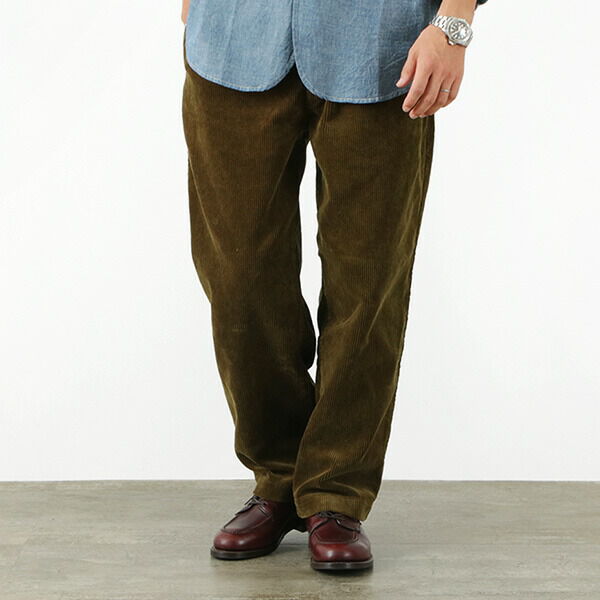 F0507 Wide well corduroy trousers