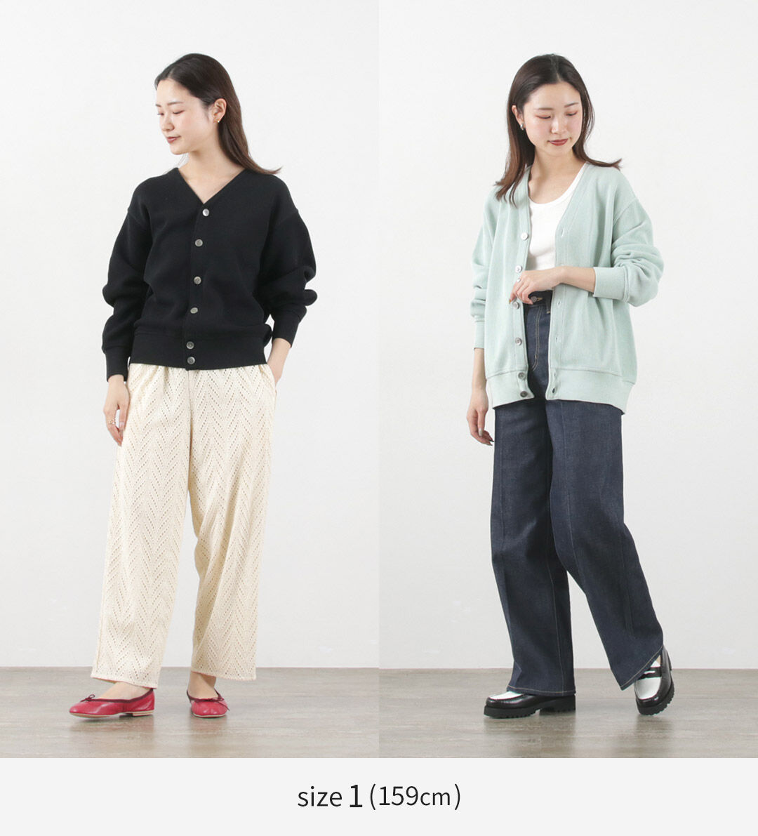 YONETOMI NEW BASIC Color Special Order Gima Cotton Cardigan