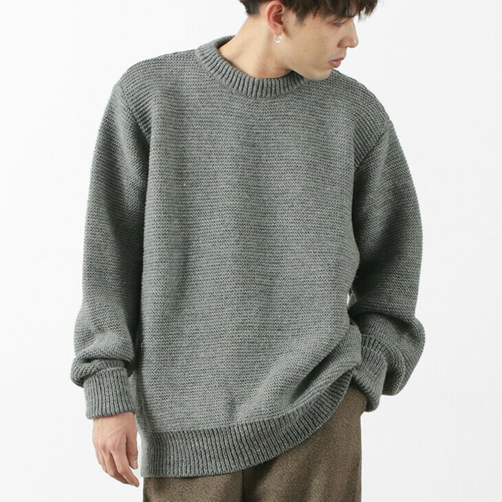 公式5 gauge Crewneck ニット トップス