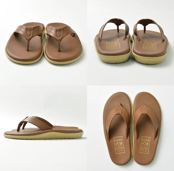 ISLAND SLIPPER Leather sandal