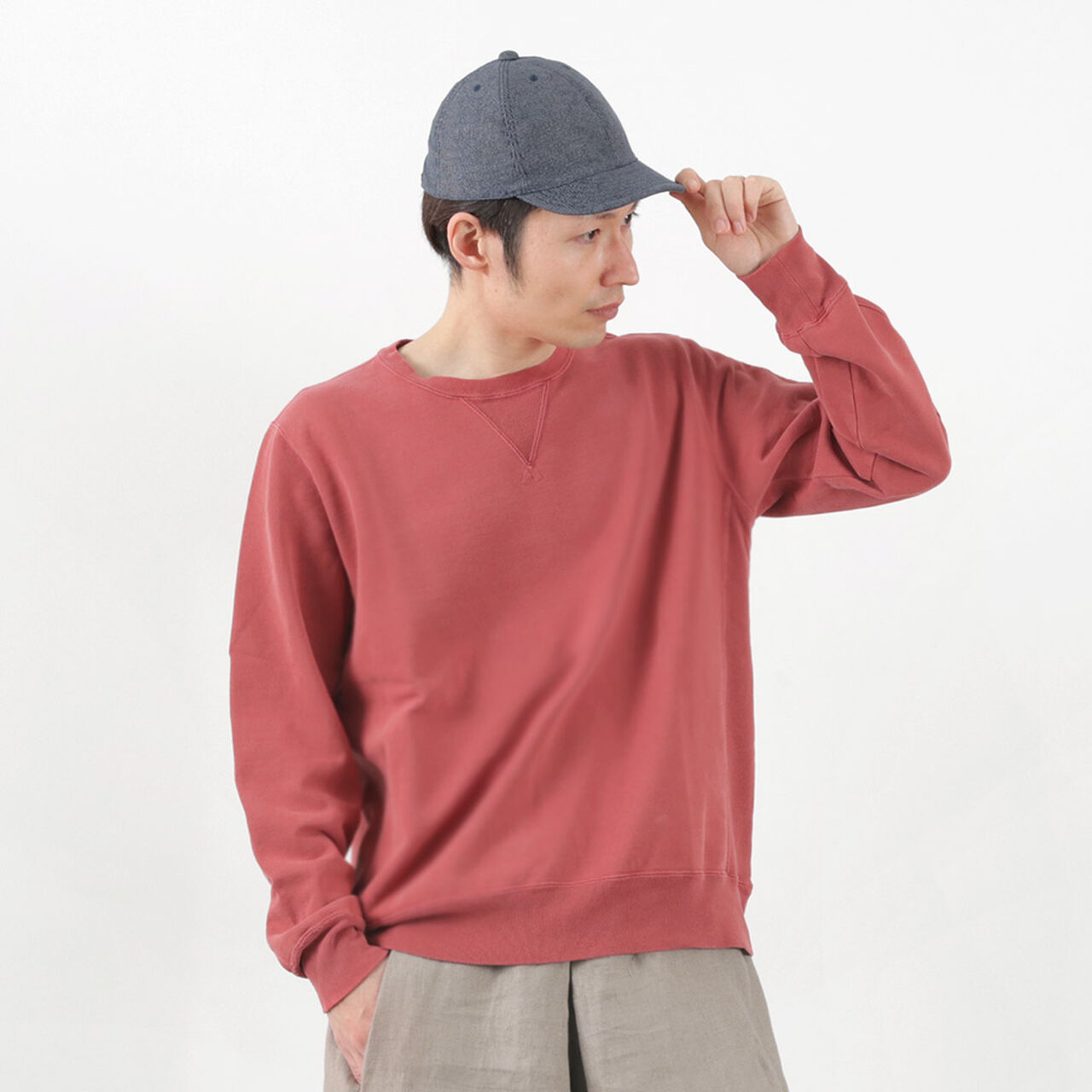 Color Special Order SP Processed Lined Crew Sweatshirt,, large image number 19