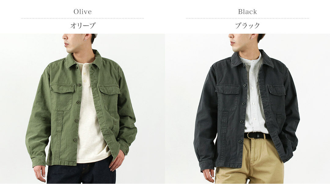 CODE:SILVER / RJB4371S Military Fatigue Jacket