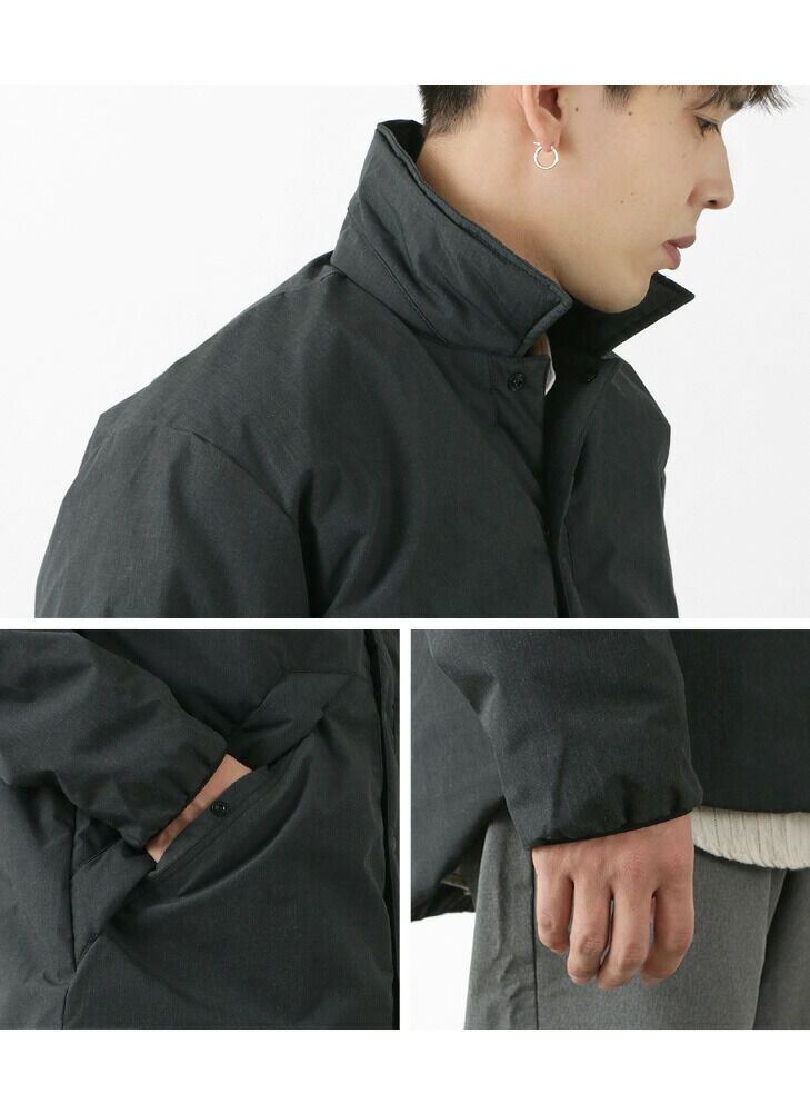 [Exclusive]Down Shirt Jacket Fire-resistant