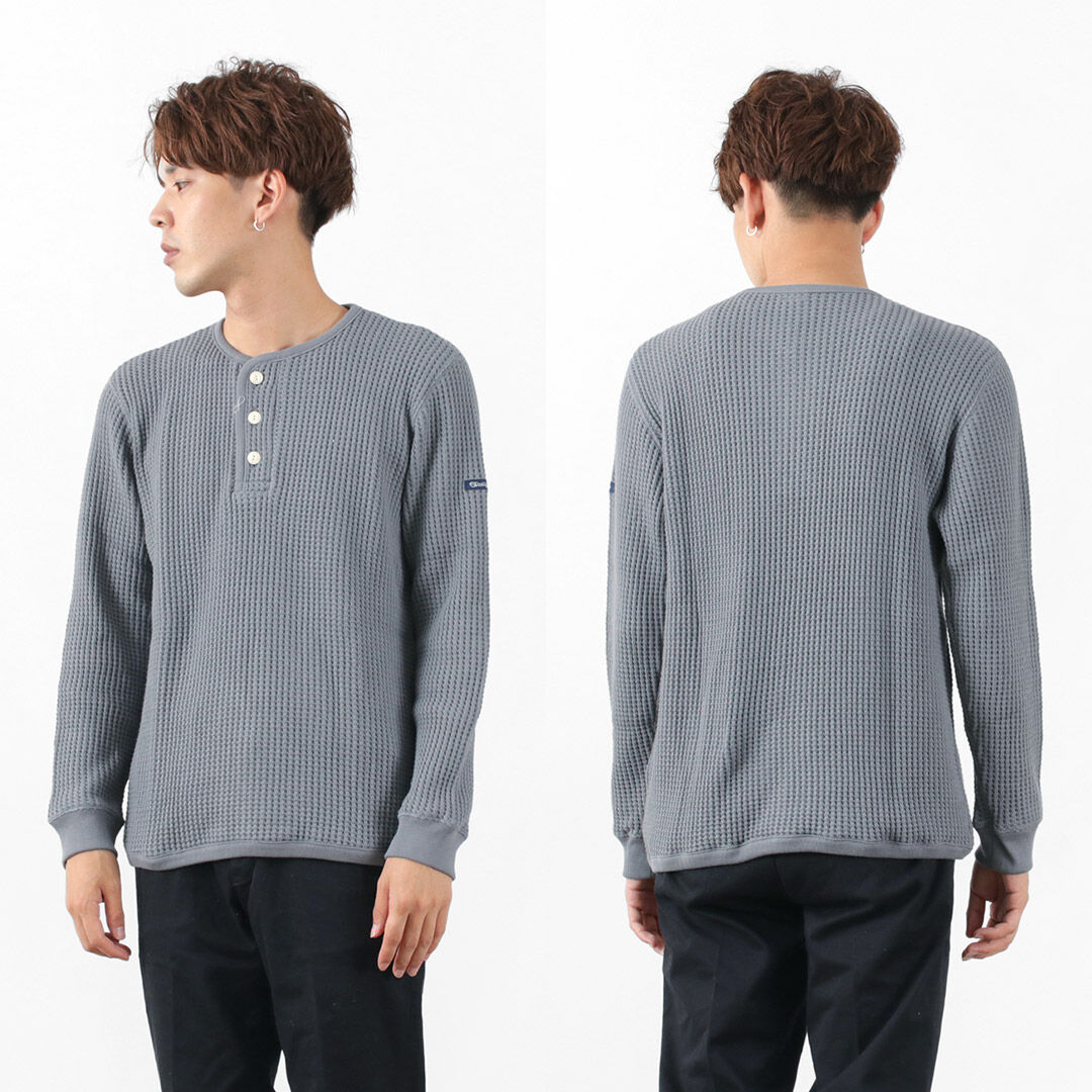 TIEASY Special Order Super Thermal Henry Neck T-Shirt