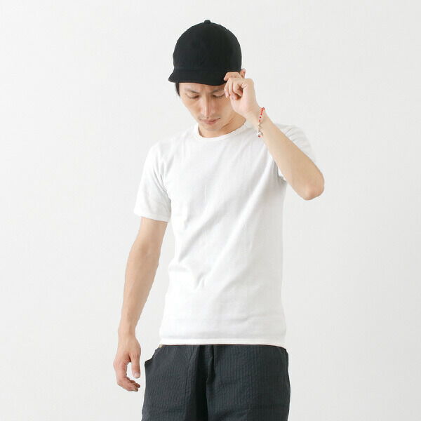 RE MADE IN TOKYO JAPAN Perfect Inner Giza Cotton Crew T-Shirt