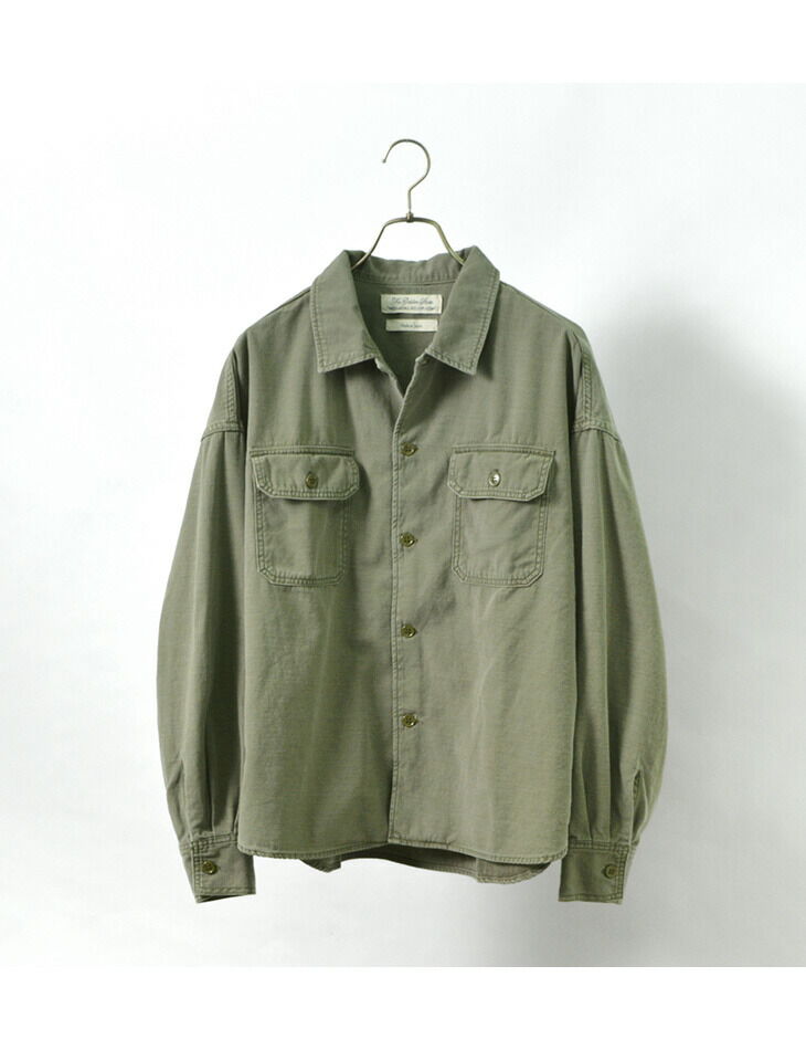 REMI RELIEF Wide Military Shirt (Plain)