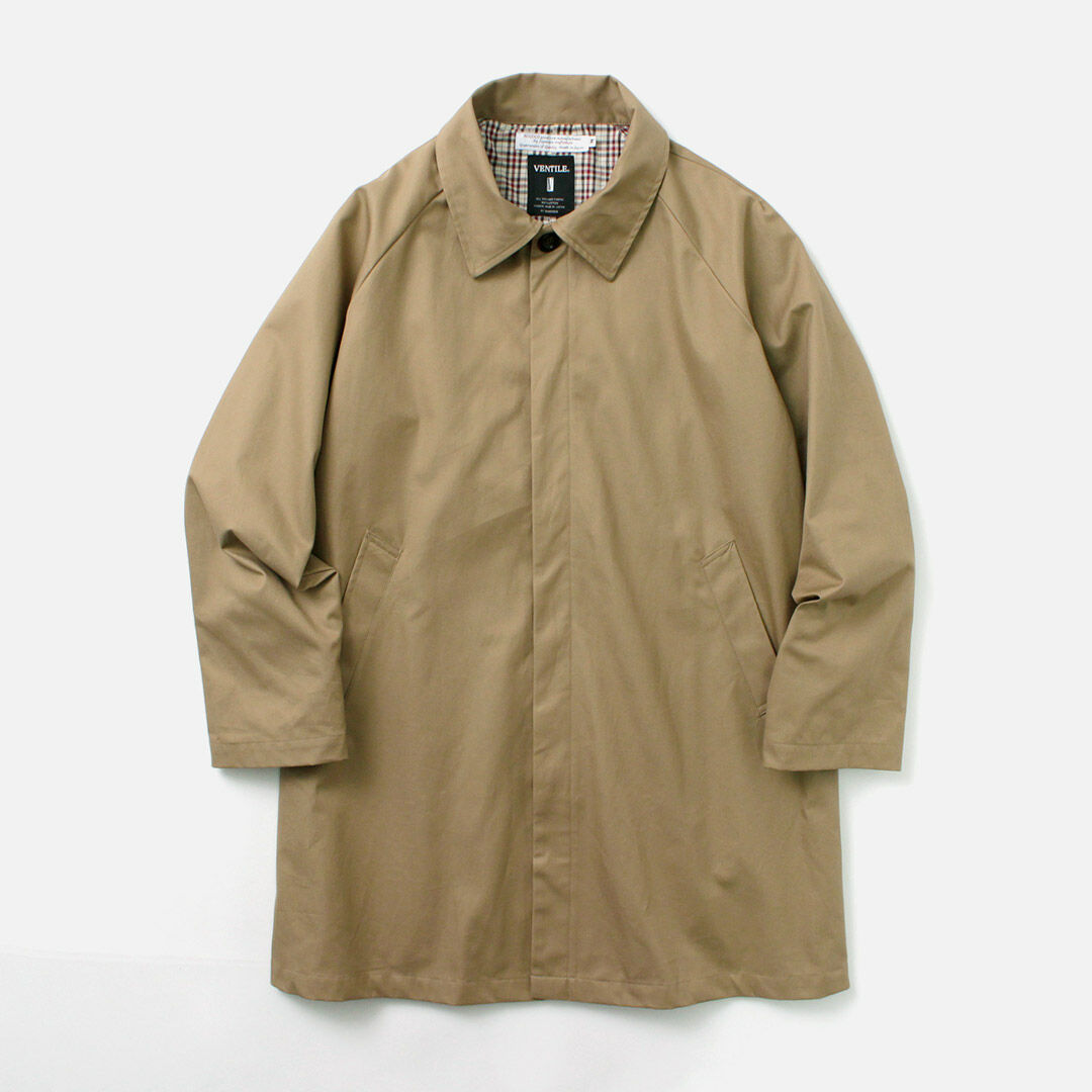 High Density fabric Balmacaan Coat