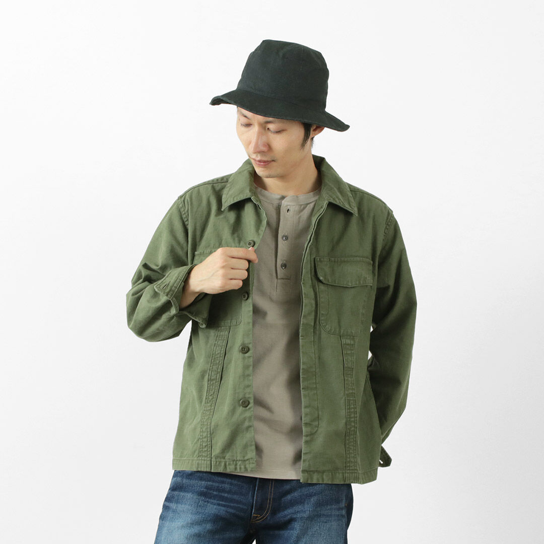 CODE:SILVER RJB4371S Military Fatigue Jacket