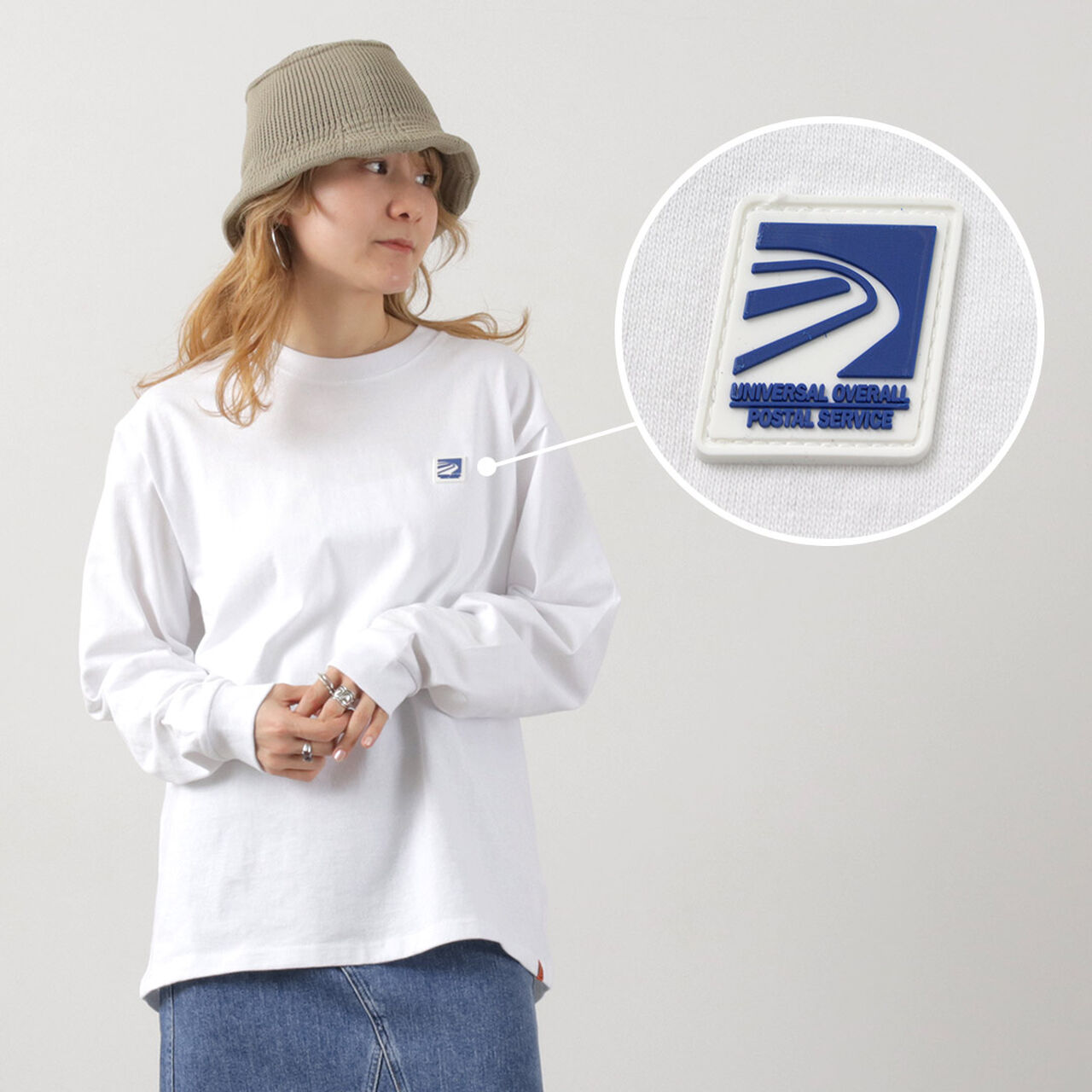 Postman Logo Long Sleeve Tee,, large image number 6