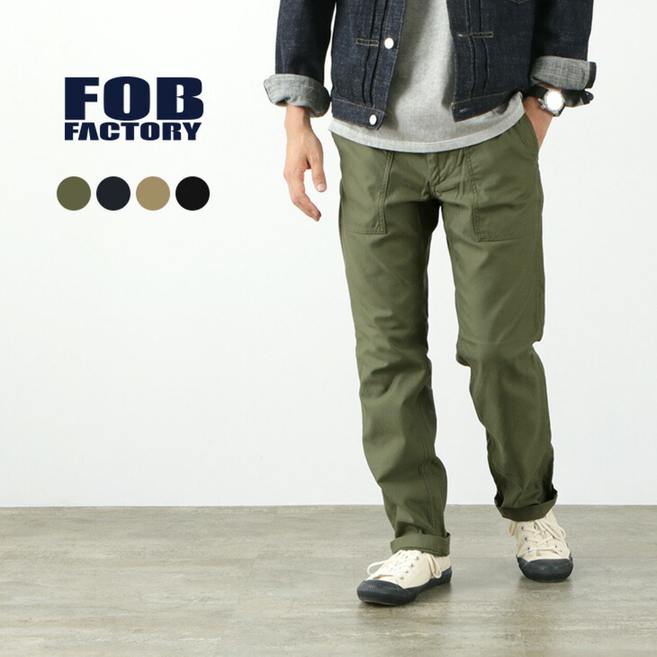 F0431 BAKER PANTS - FOB Factory Japan