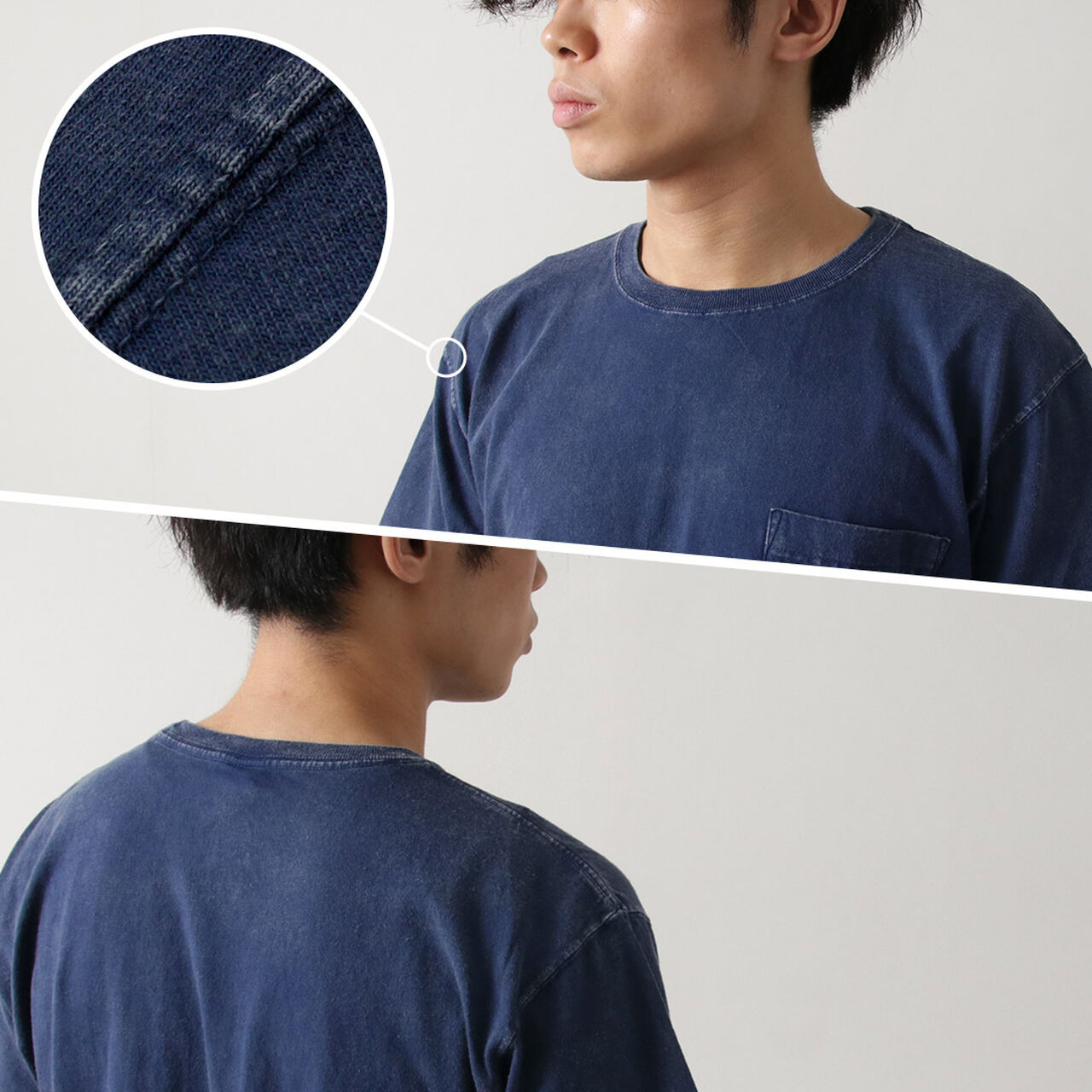 Short Sleeve Pocket T-Shirt Vintage Dye,, large image number 9