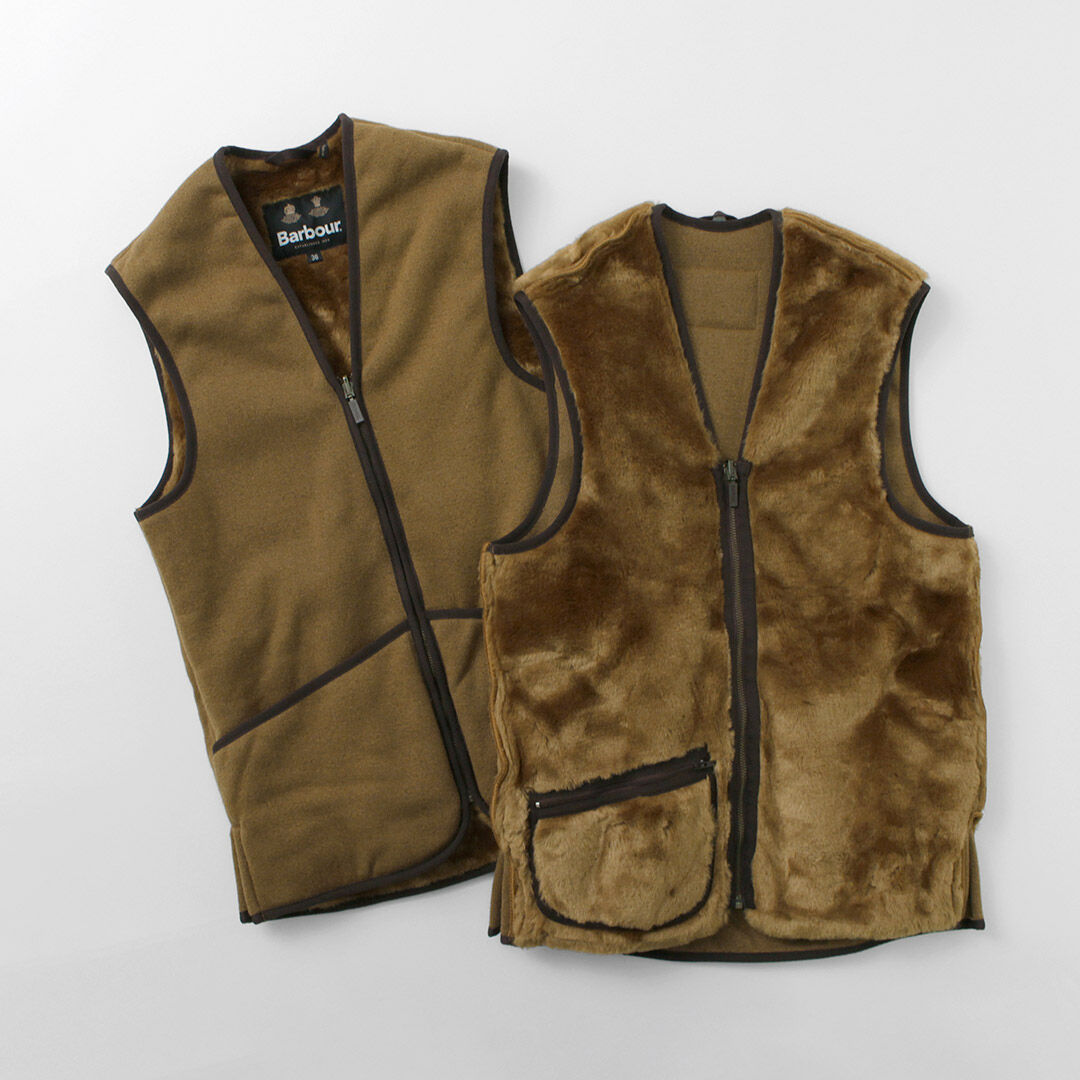 BARBOUR Warm Pile Waistcoat Zip-in Liner