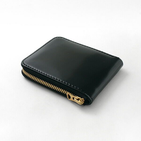 Special ordered color cordovan round zipper wallet