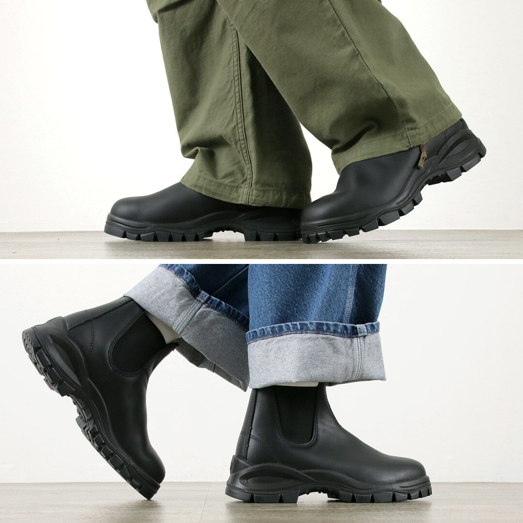 BLUNDSTONE LUG BOOT Side Gore Boots