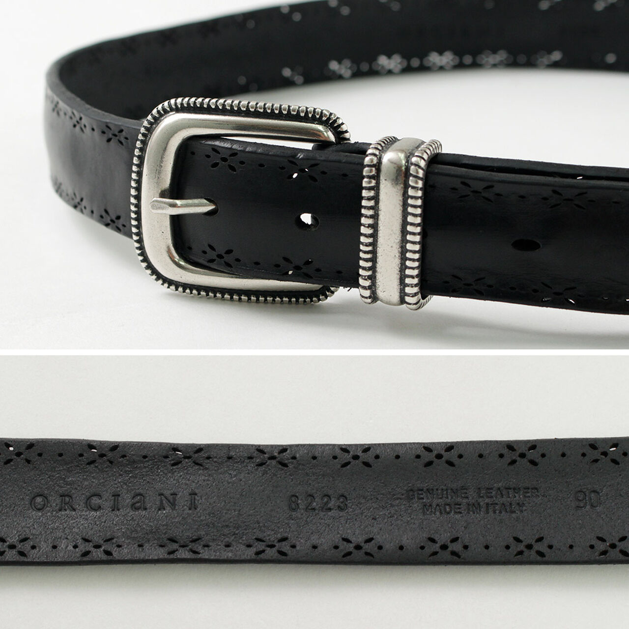J.Crew: Perforated Italian Leather Belt For Women