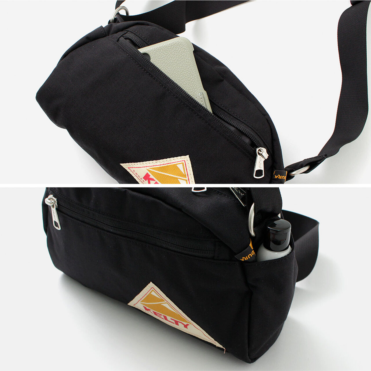 Cra-wallonieShops, round printed shoulder bag