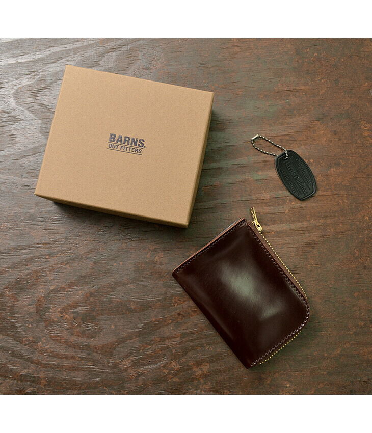 Color custom L-shaped zipper mini wallet