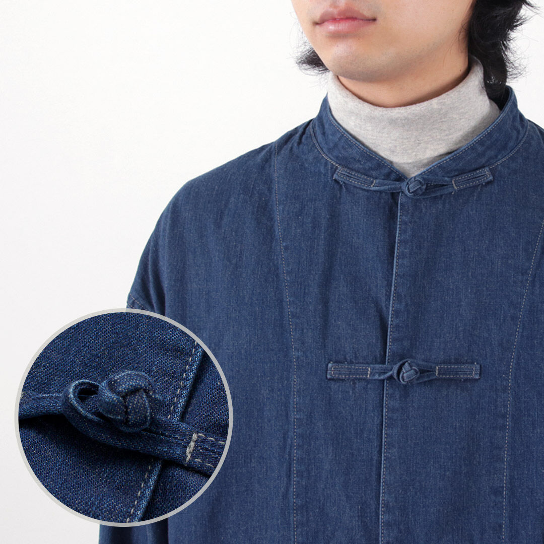 FOB FACTORY F2435 Denim kung fu jacket