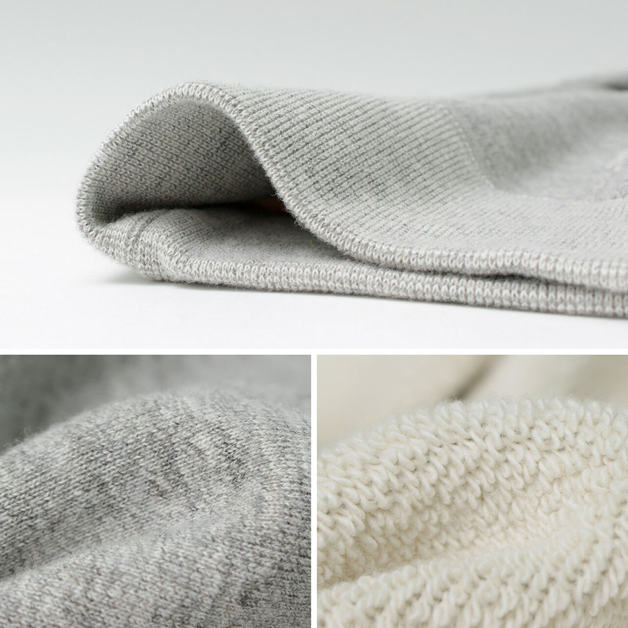 Sweatshirt Fleece - Silver Feather