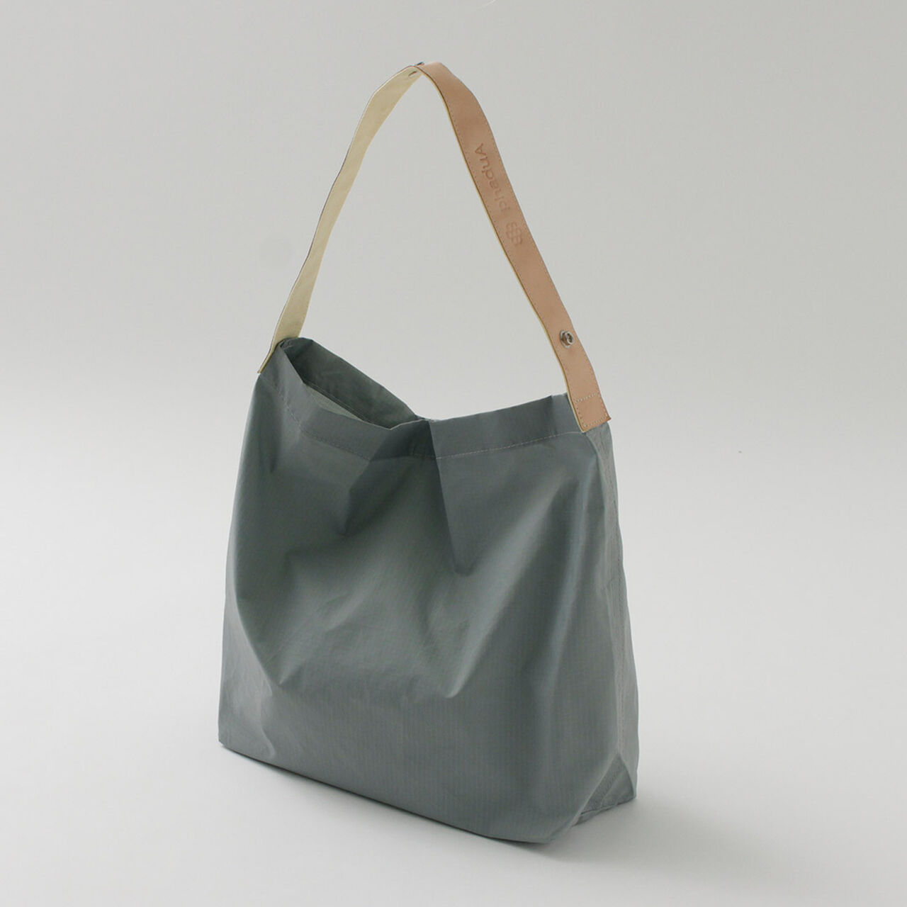 Ripstop Nylon Leather Sack/Shoulder Bag,, large image number 0